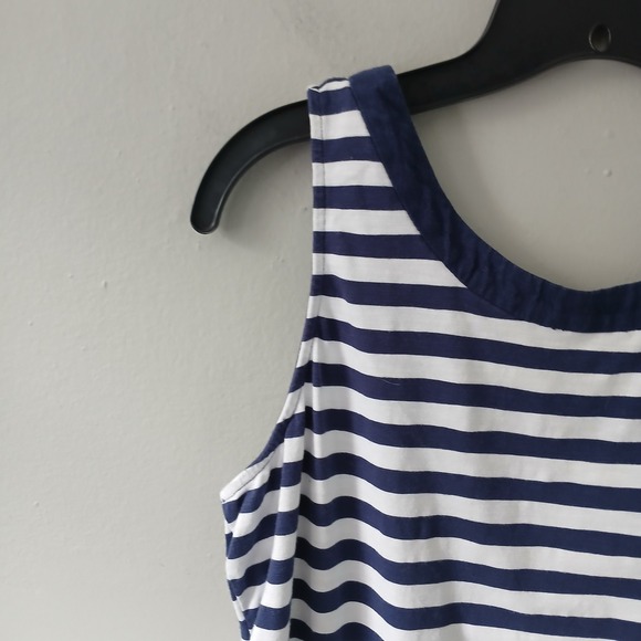 Tommy Bahama Womens‎ Size Large Striped Dress Nautical Coastal Beach Sleeveless - Picture 5 of 16